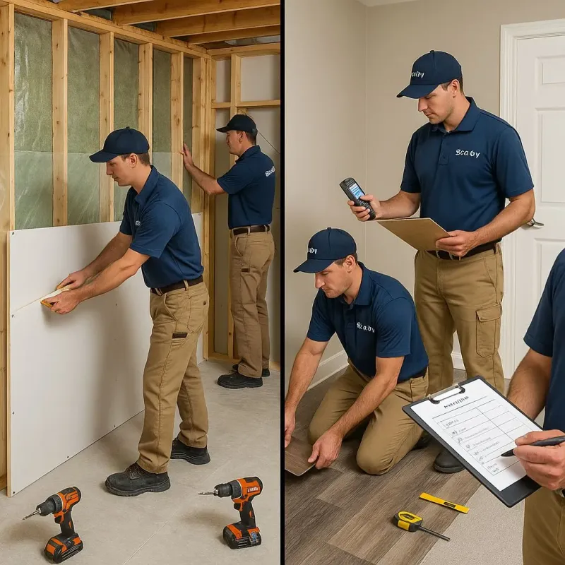 Repairs and Reconstruction process in Carroll County, OH